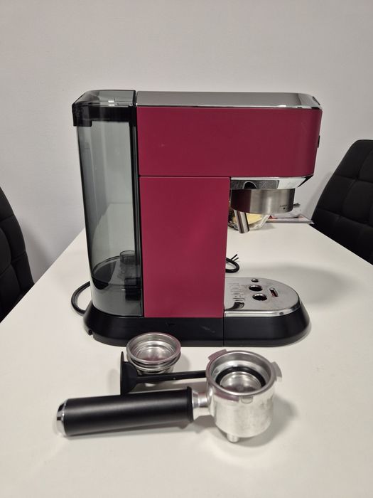 Espressor manual De'Longhi Dedica Style EC 685, 1300 W, 15 bari, 1.1 l