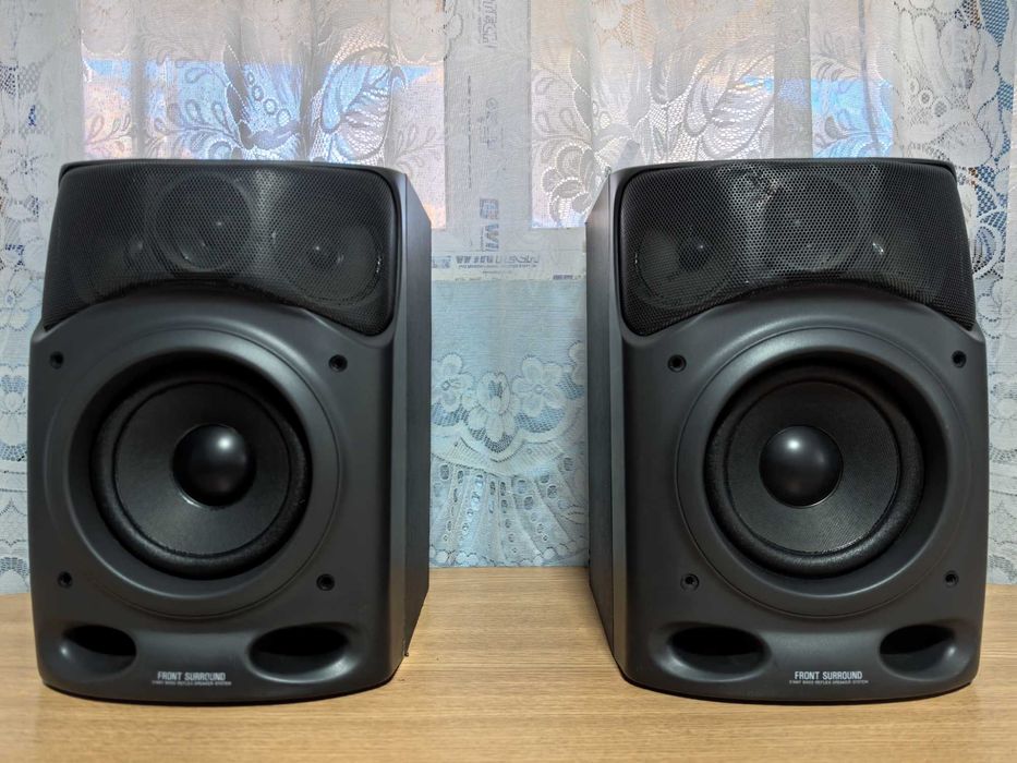 Boxe profesionale AIWA,bi-wiring,sunet de cristal,bass profund-adanc !