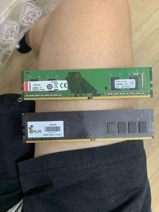 Оперативная память ddr4 16gb 2444mhz , ddr4 4gb