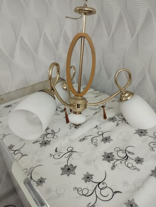 Люстра 3 рожковая