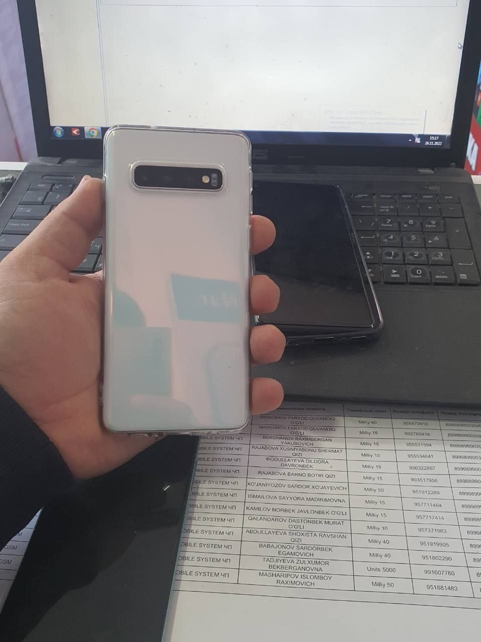 Samsung S10 xaolati zor