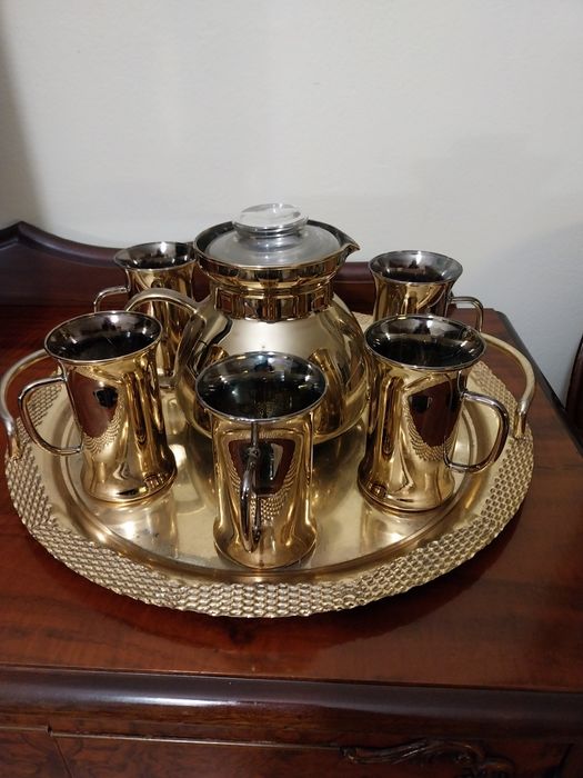 Изящен чешки сервиз за чай/кафе на Бохемия