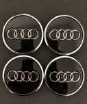 Capace/capac roti/jante aliaj Negru Black AUDI 60mm A2 A3 A4 A6 A8 TT