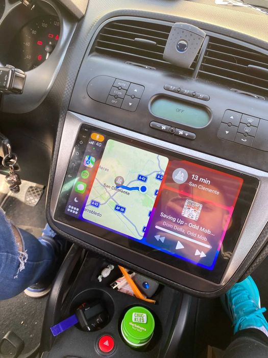 Navigatie GPS Android Dedicata Seat Altea - QLed CarPlay DSP