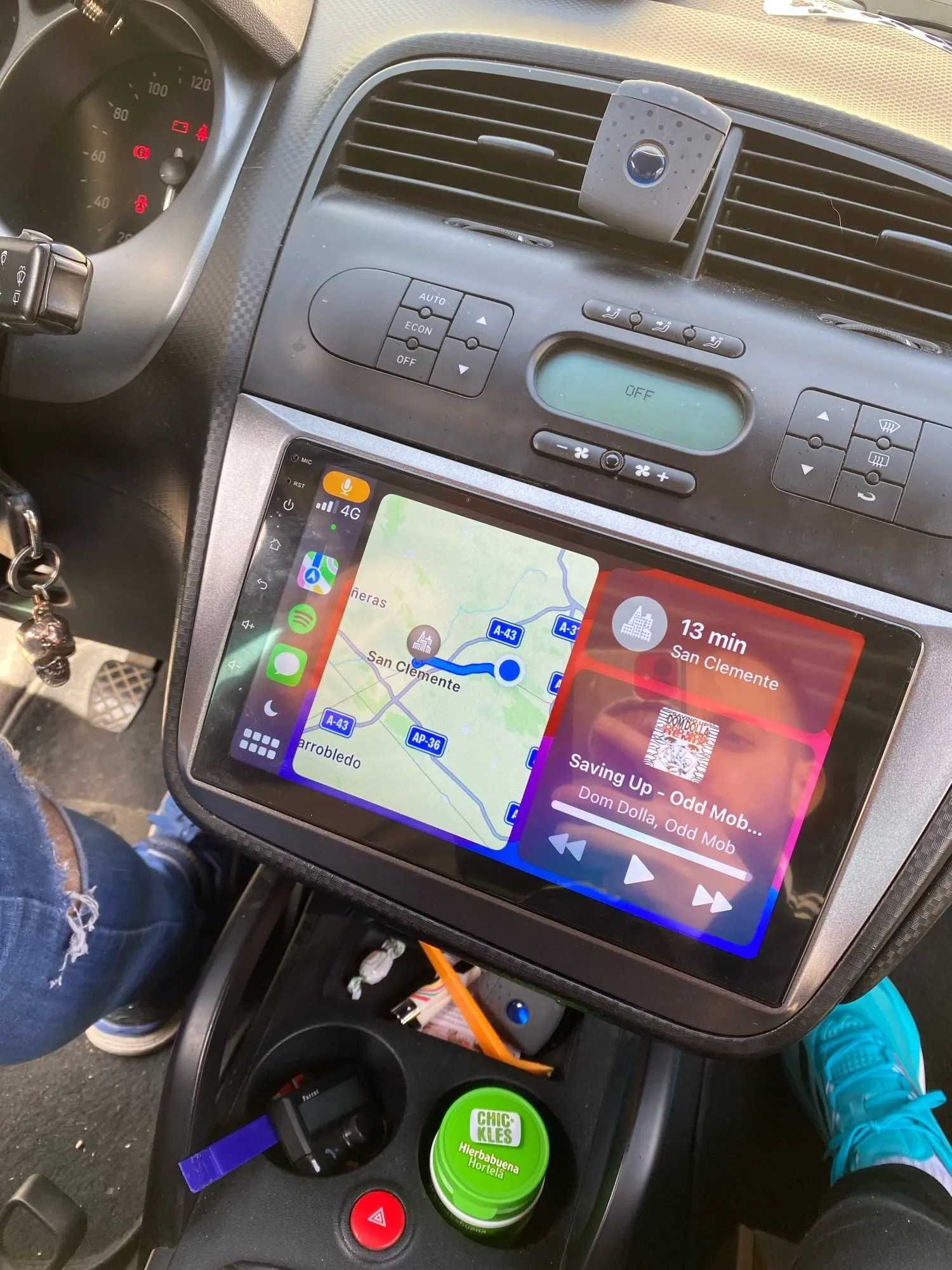 Navigatie GPS Android Dedicata Seat Altea - Android 13 , CarPlay , DSP