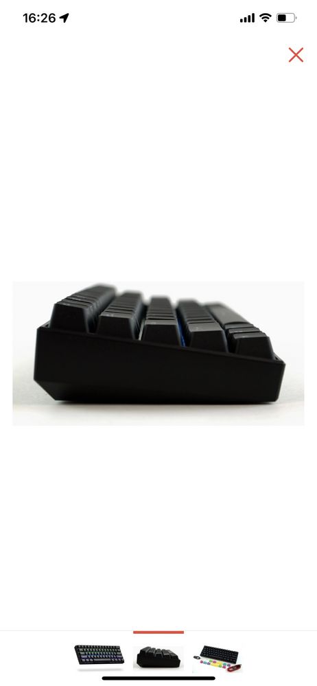 Клавиатура Obins Lab Anne Pro 2 черный