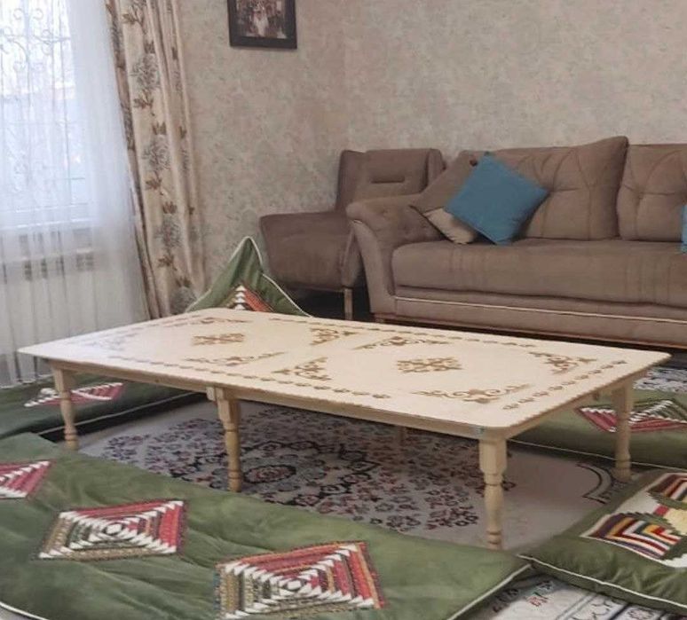 Трансформер Жиналмалы Жер Стол Қазақша стол LLL!!!