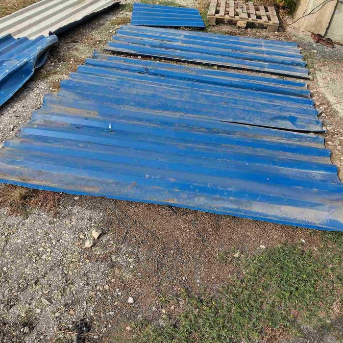 Двустранно боядисана втора употреба гофрирана ламарина за покрив