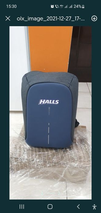 Rucsac Laptop Bobby Antifurt, XD Design, albastru navy,NOU