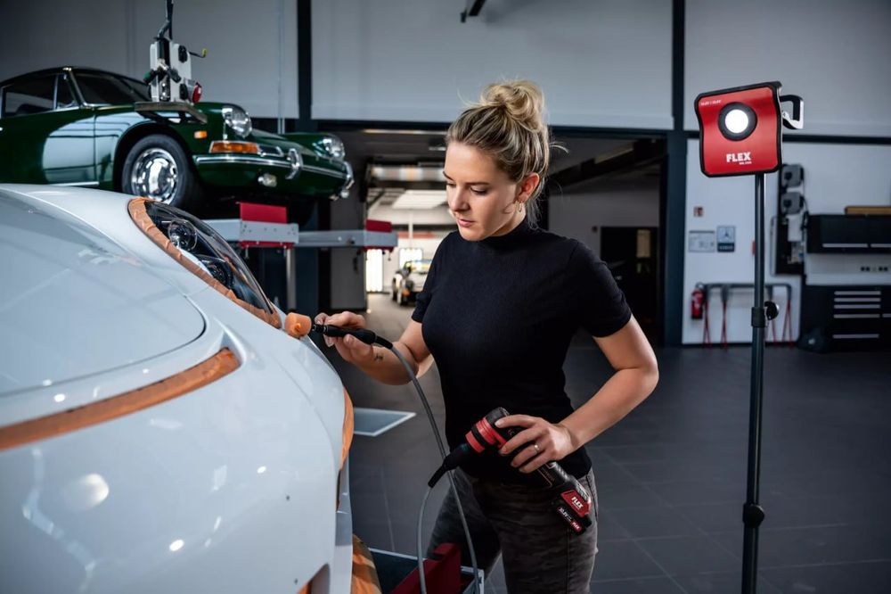 Аксессуары для полировальных машин Гибкий вал c насадками FS 140 Set F