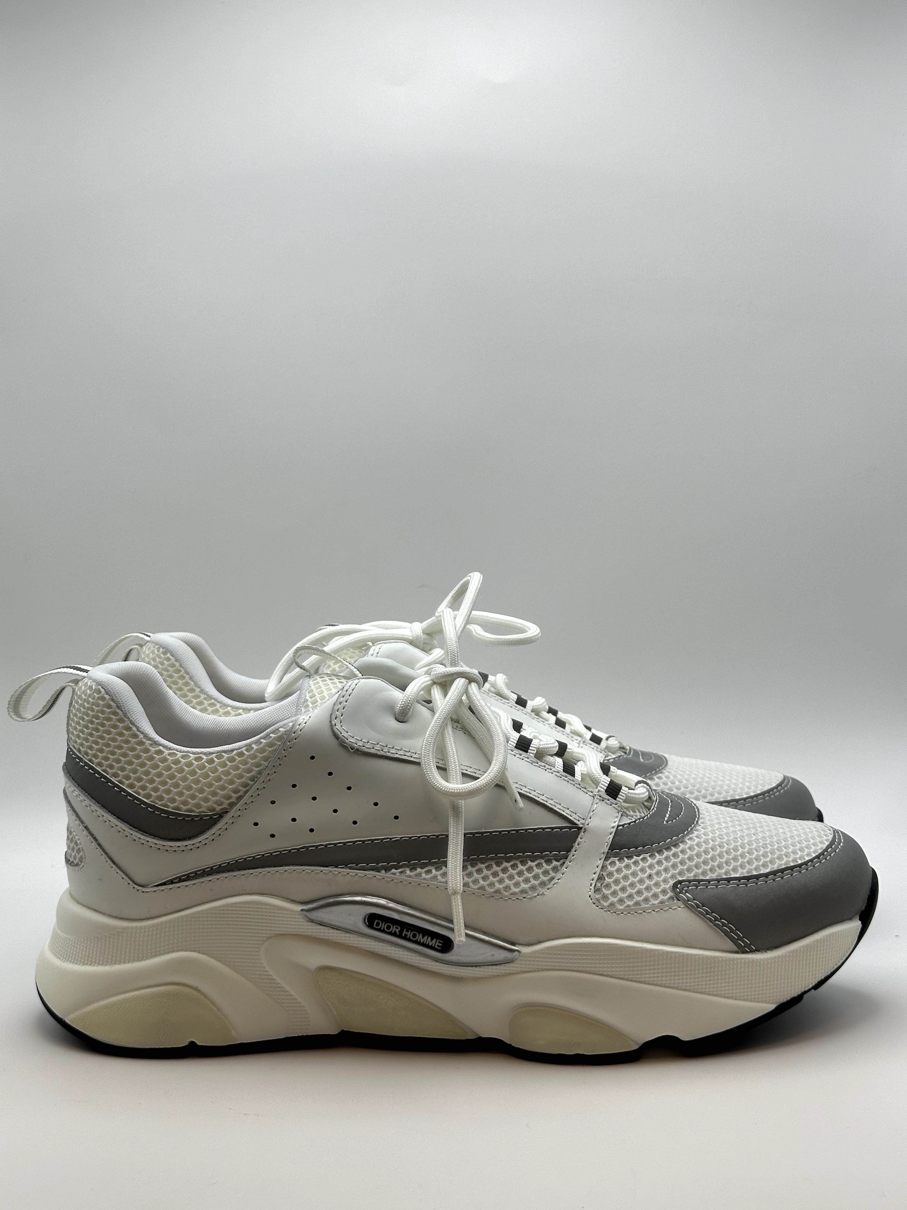 Dior B22 White/Grey Sneakers