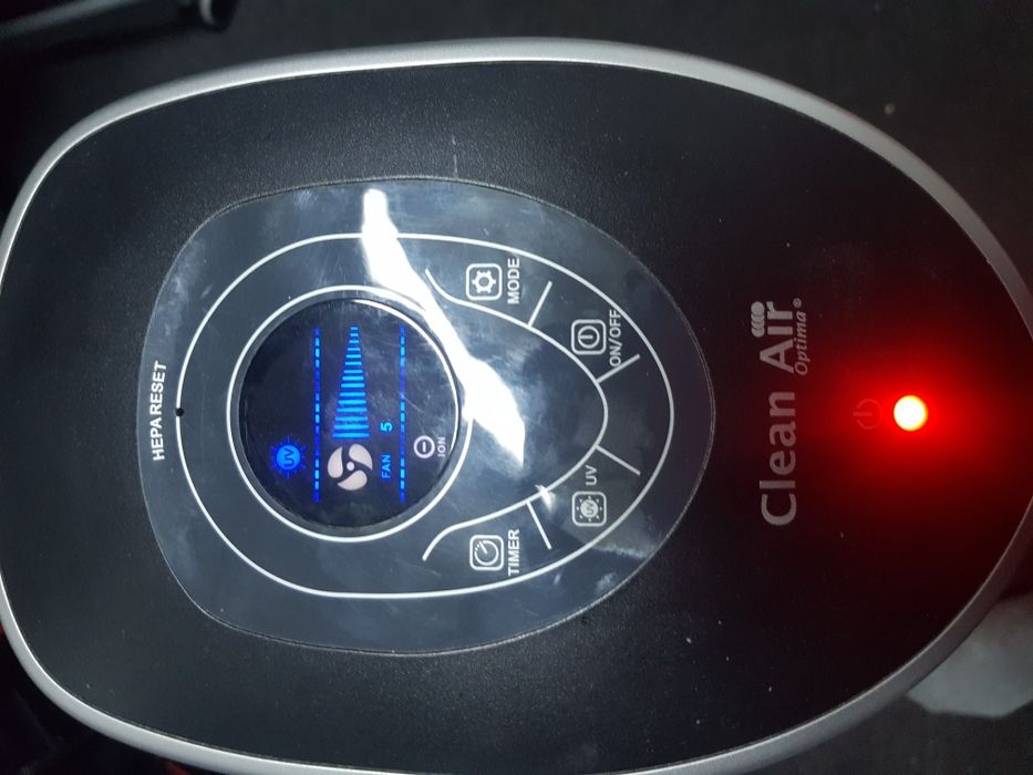 Purificator de aer Clean Air Optima CA508, Lampa UV, Ionizare