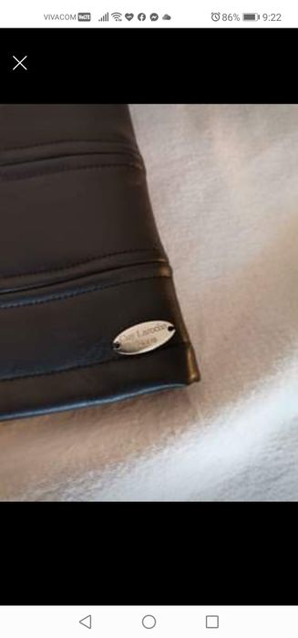 Пола от еко подплатена кожа