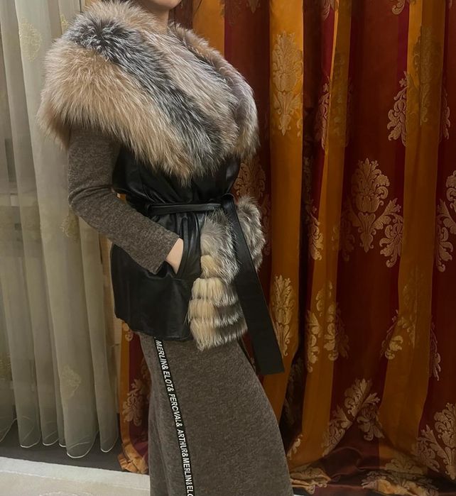 Норковая жилетка