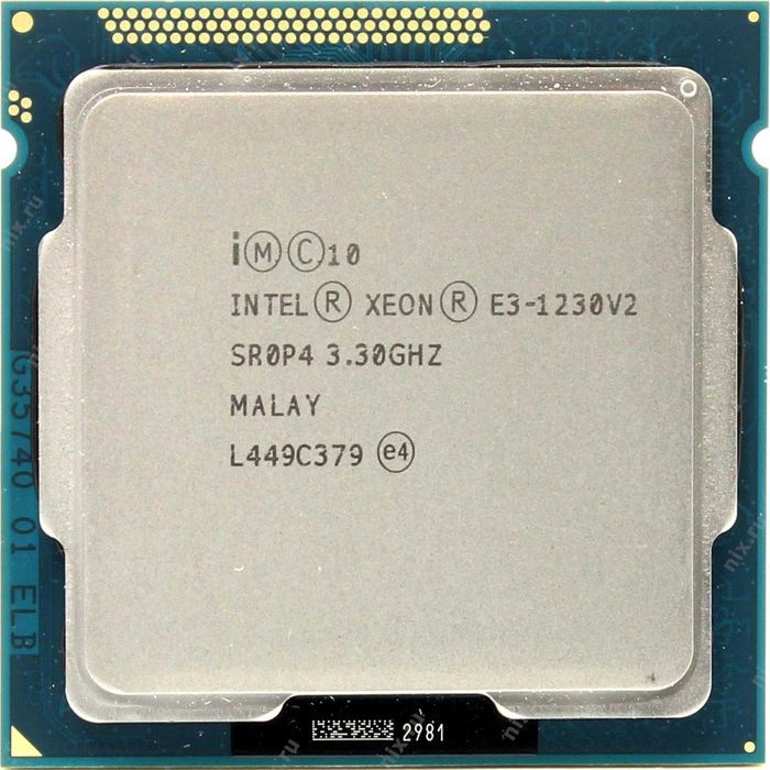 xeon 1230v2 (i7 3770) lga 1155