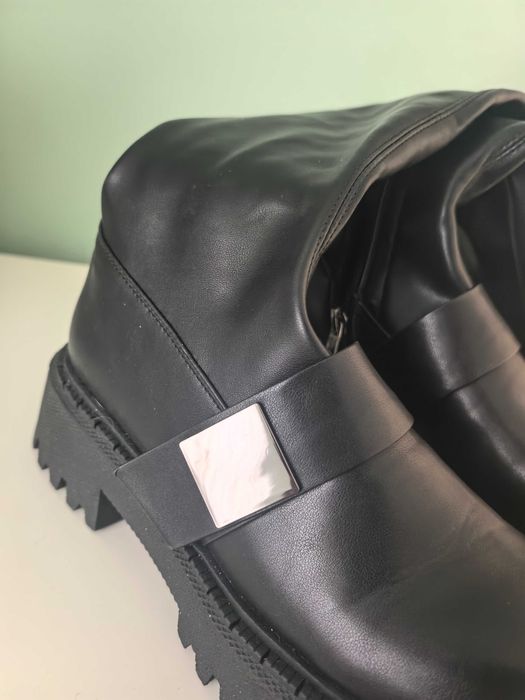 Дамски ботуши, черни, чизми