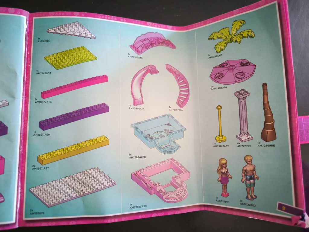 Конструктор Мега Блокс Барби - Mega Bloks Barbie Pool Party