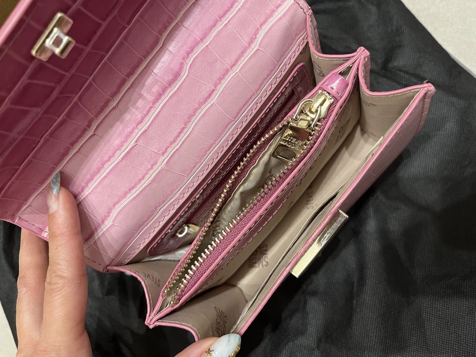 Малка розова чанта steve madden