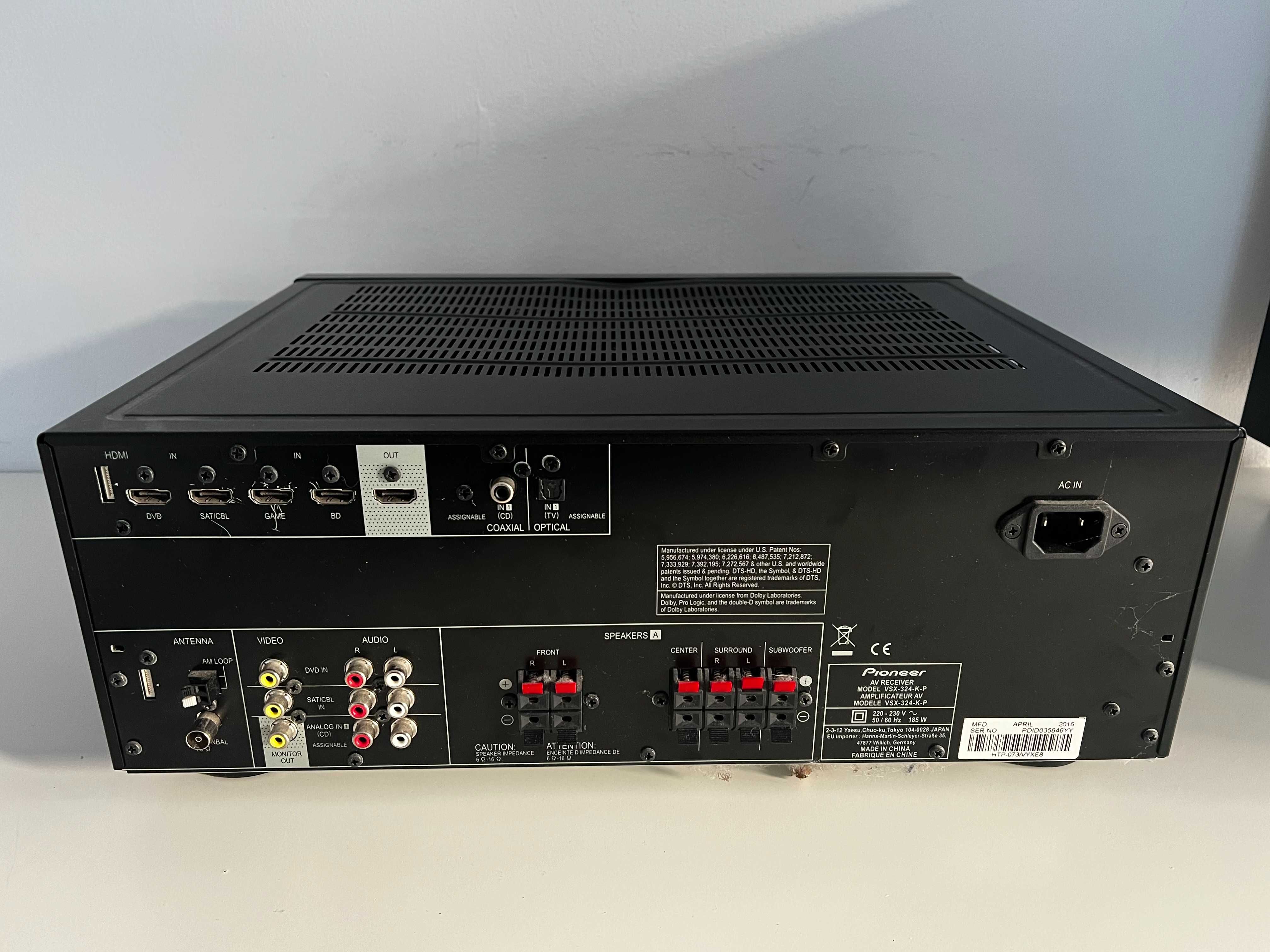 Sistem Audio 5.1 Pioneer VSX 324