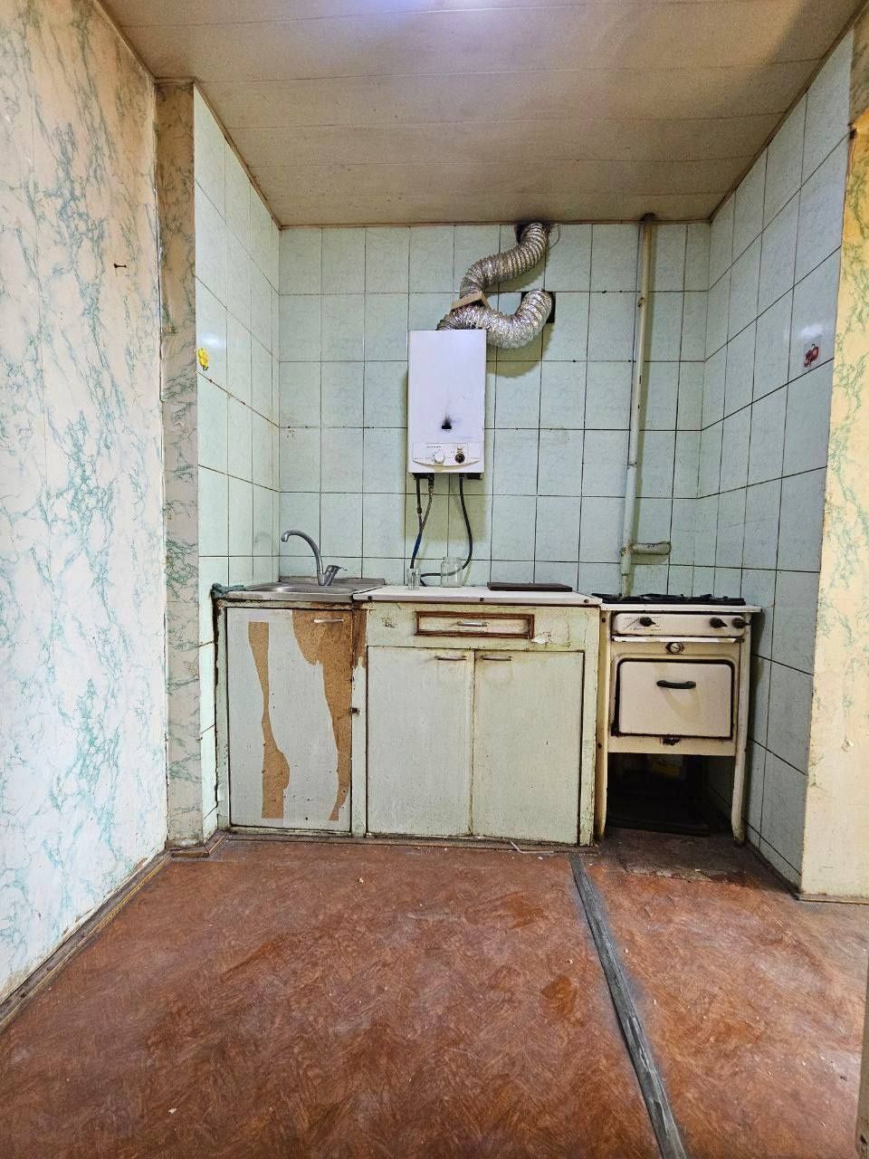 СЕРГЕЛИ Авиагородок 2-х комнатная без ремонта. Кирпичный дом.
