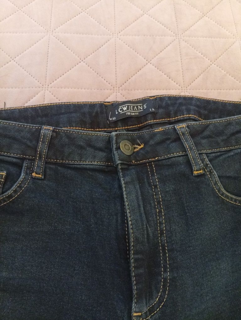 Мъжки дънки марка LCW jeans slim fit W33 L31