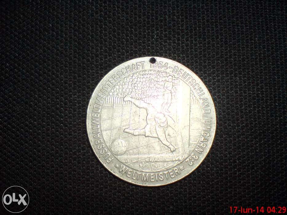 Medalie (moneda) Germania CM Fotbal 1954-1974