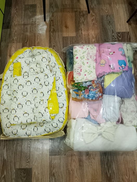 Детские вещи с рождения до шести месяцев