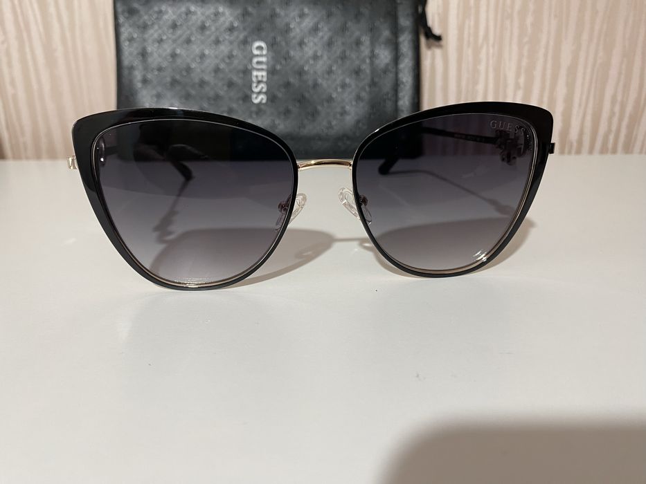 Guess ,Ochelari de soare, GF6141 01B, butterfly cu lentile in degrade