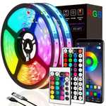 LED лента с дистанционно / bluetooth RGB осветление за стая, кола, TV