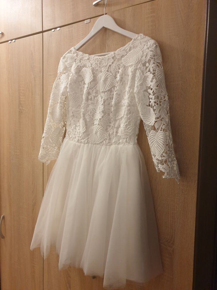 Rochie albă mărimea M