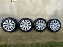 Jante BMW r16 tabla cu anvelope Bridgestone 195/55/16 vara