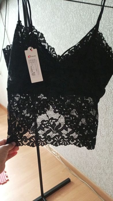 Бра топ кружевной красивый