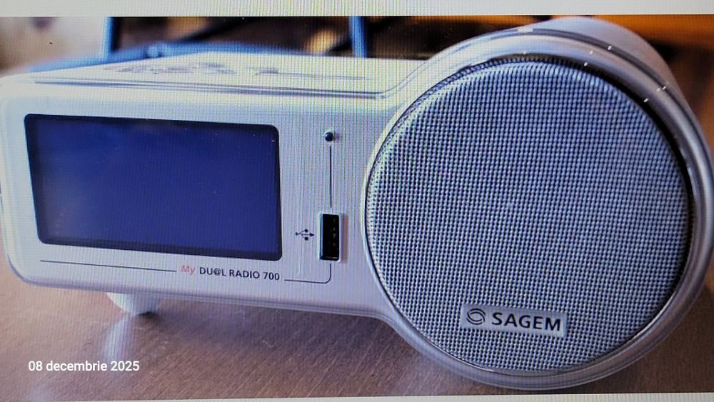 Radio cu receptie internet,Sagem MyDual Radio 700