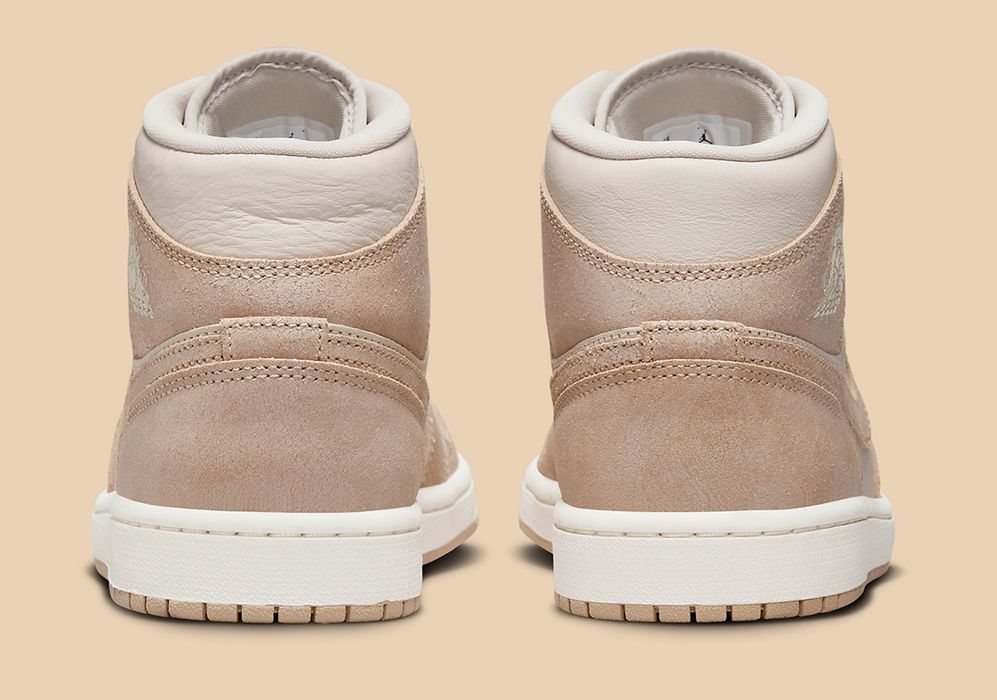 Jordan 1 mid " light tan" 44 originali noi