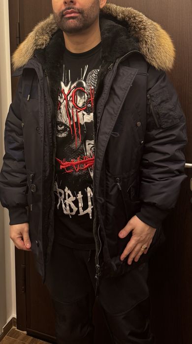 Зимно мъжко яке парка