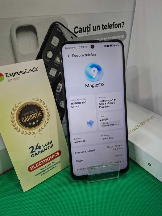 Telefon Honor 400 Smart5G(AG44 Bc2 B:6568)-garantie 2 ani!