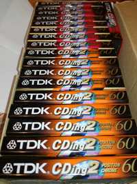 Casete audio chrome TDK sigilate