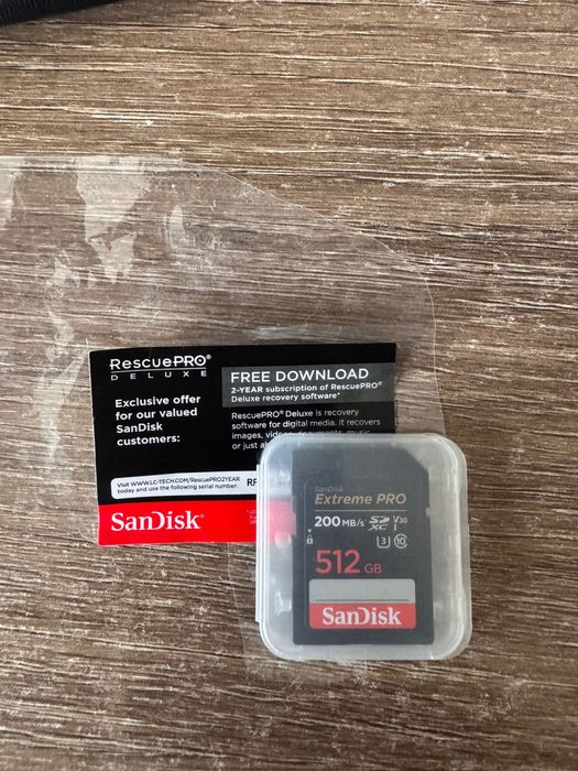 SanDisk extreme pro card memorie sd card 512GB