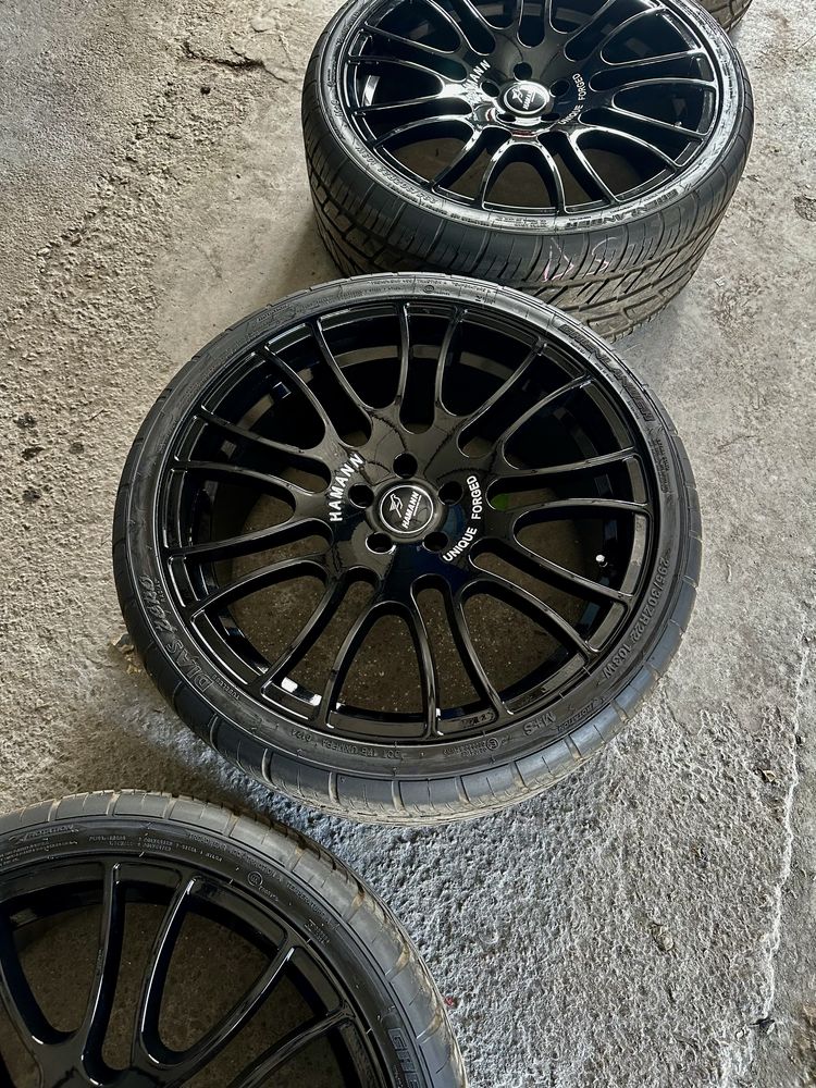 Jante hamann bmw 22’ cu anvelope