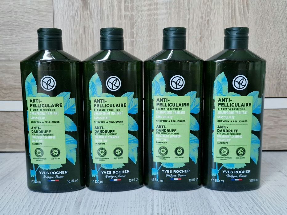 4 sampoane anti mătreață sau alte sortimente Yves Rocher