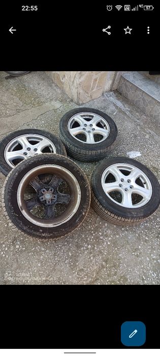 16 ки джанти за Субару с гуми 205/55/16