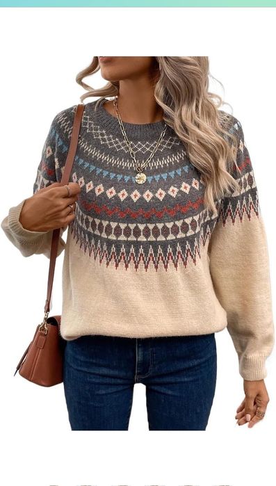 Women's Long Sleeve Sweater oversized