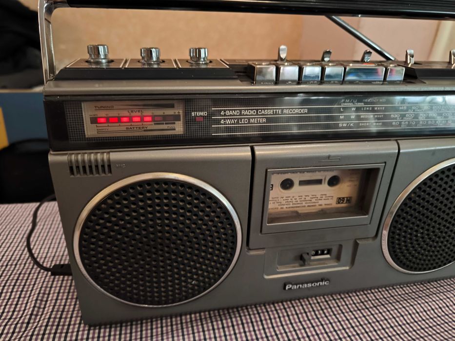 Ретро касетофон boombox Panasonic