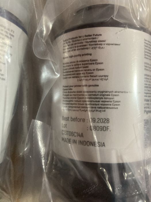 Комплект цветных чернил Epson 112 оригинал