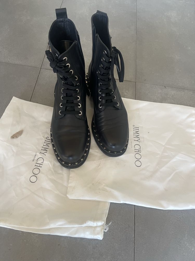 Боти Jimmy Choo естествена кожа