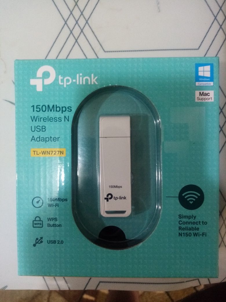Wi-Fi адаптер TP-Link TL-WN727N (150 Мбит/с)