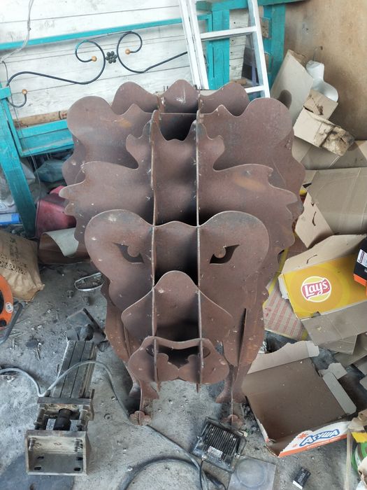 Продам! Мангал в форме льва