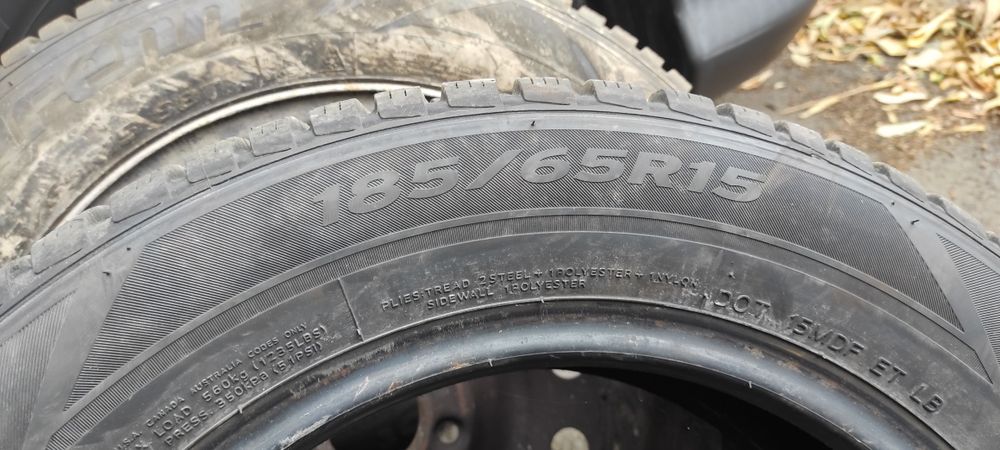 Зимни гуми 185 65 15 на 870км