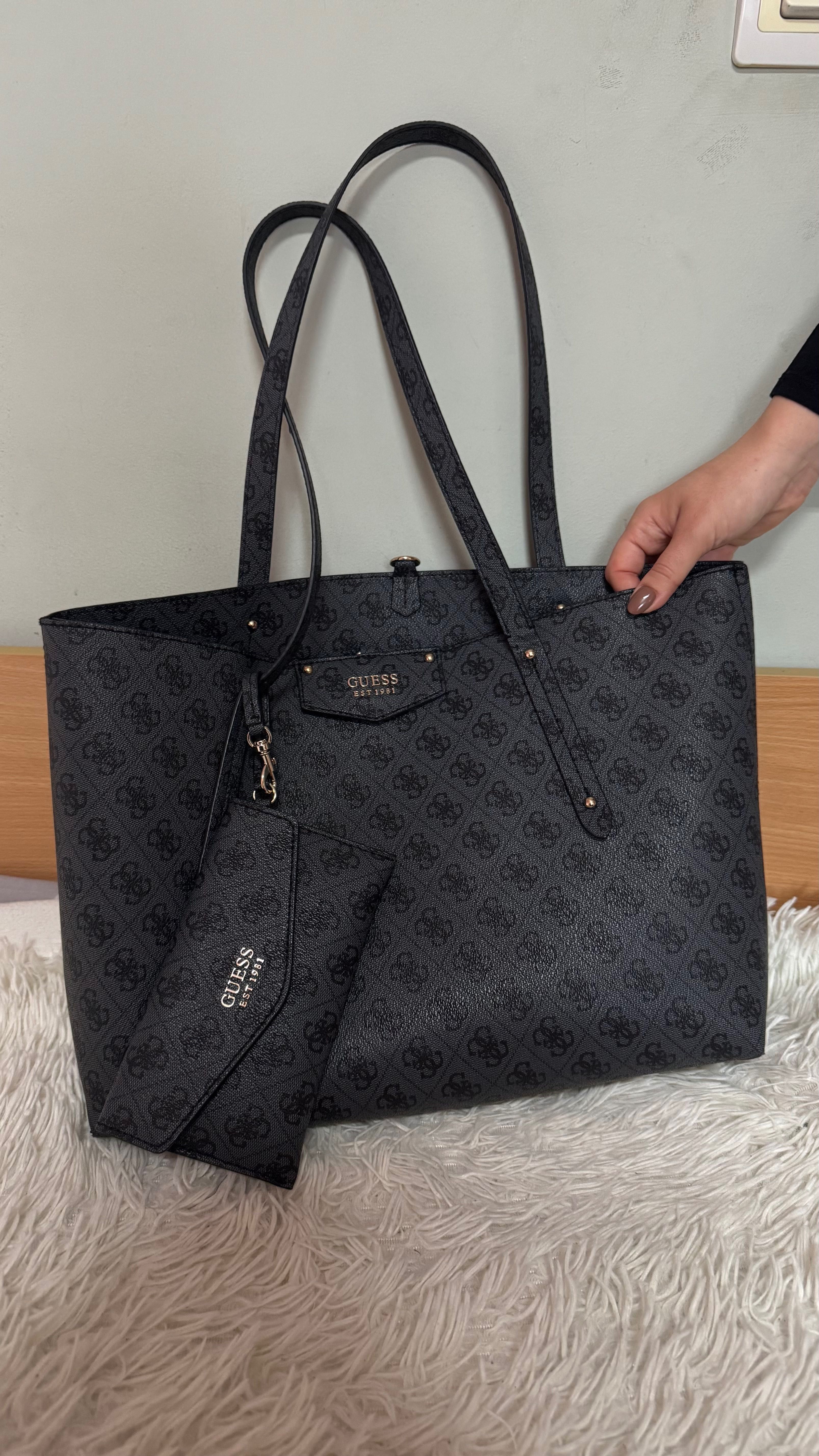 Дамска чанта GUESS + несесер