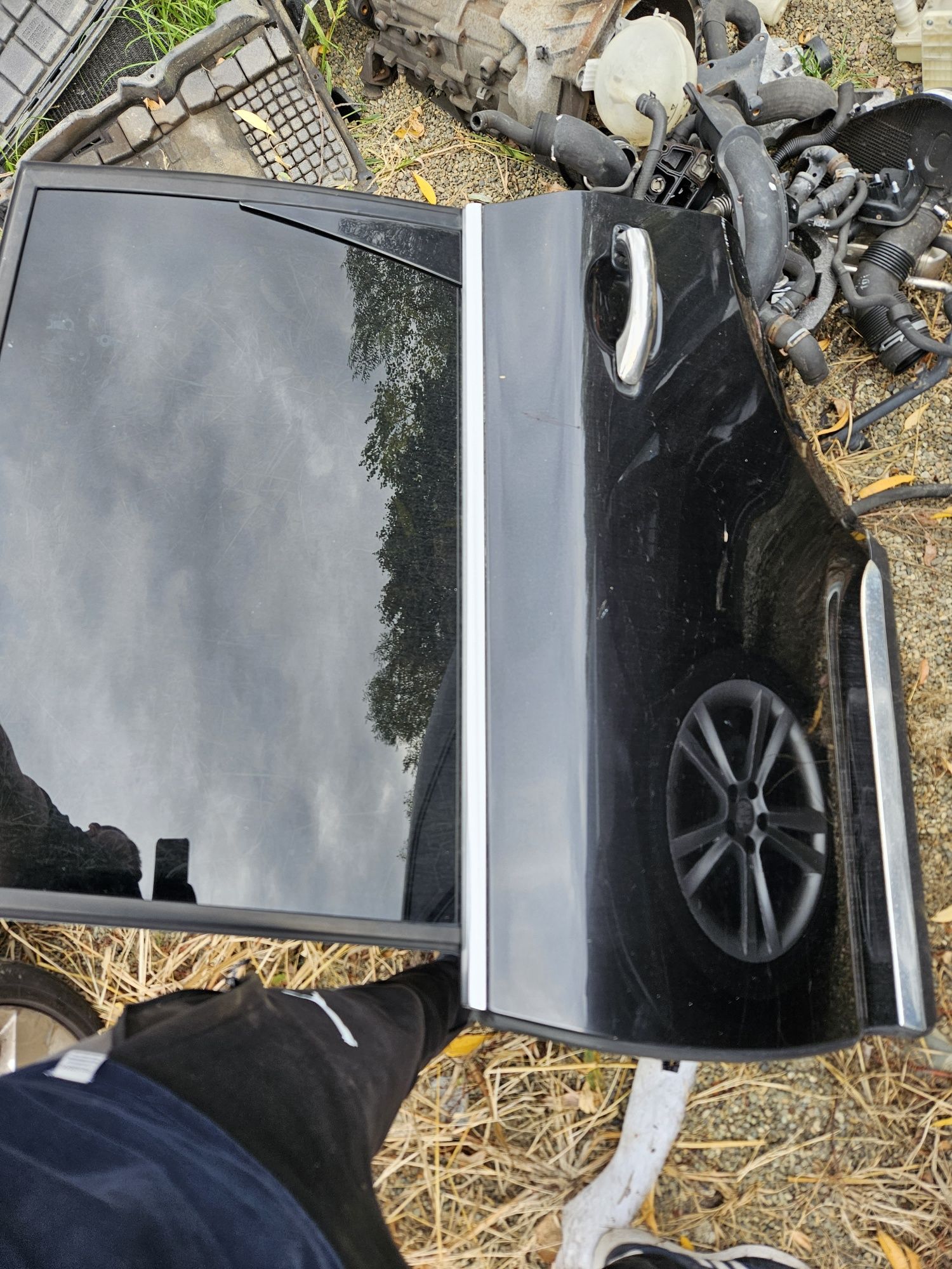 Usa Touareg Portiera Touareg Stanga Spate Dreapta fata Negru Facelift